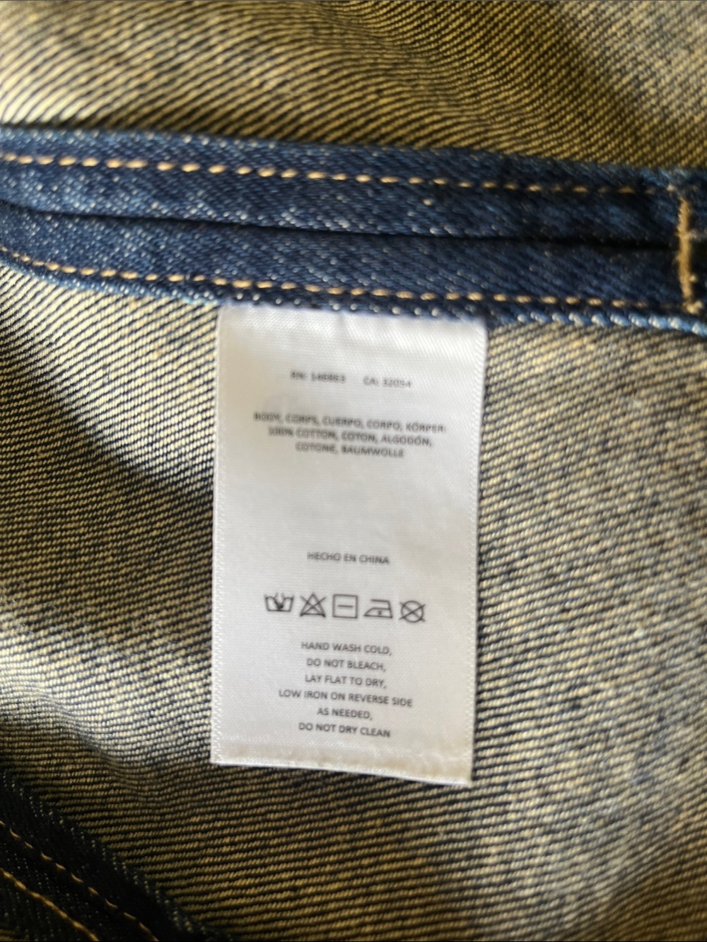 Anthropologie x Mare Mare Tailored Denim Vest Womens XXS - Picture 4 of 6